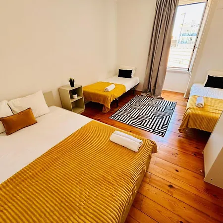Luxury Rooms In Lisbon City Centre, Brilliant Spot Hostel Lisboa